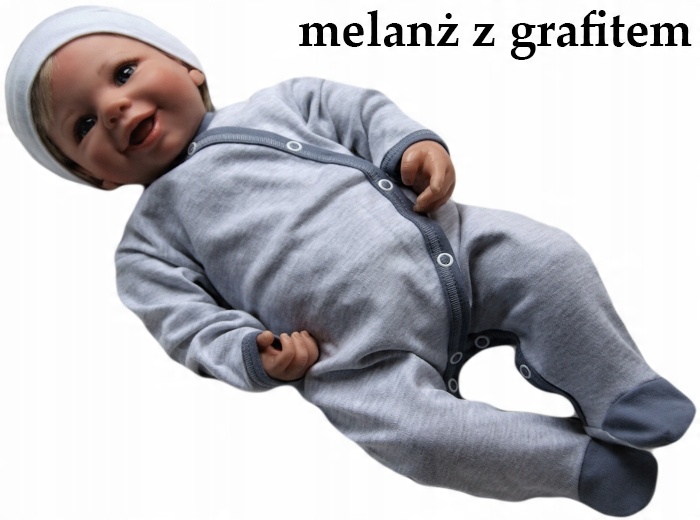 

Pajacyk pajac śpiochy 62 rozpinany bawełniany