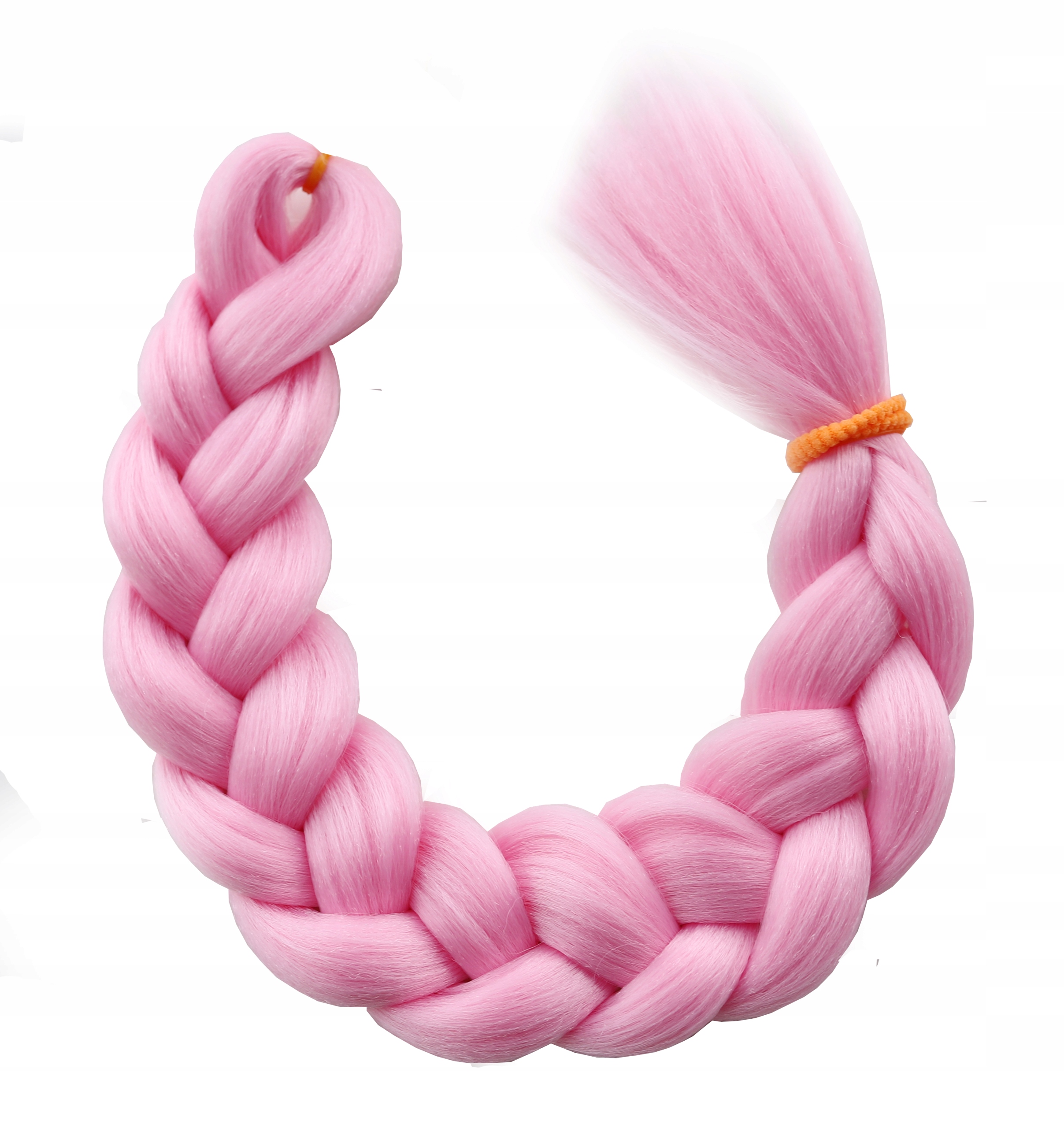 

Włosy Syntetyczne Warkoczyki Proste Baby Pink 2317