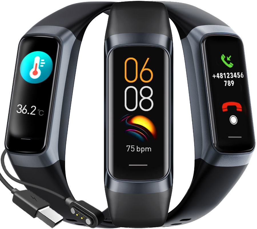 Dámské hodinky Chytré Hodinky Rbn Amoled Smartband Fit