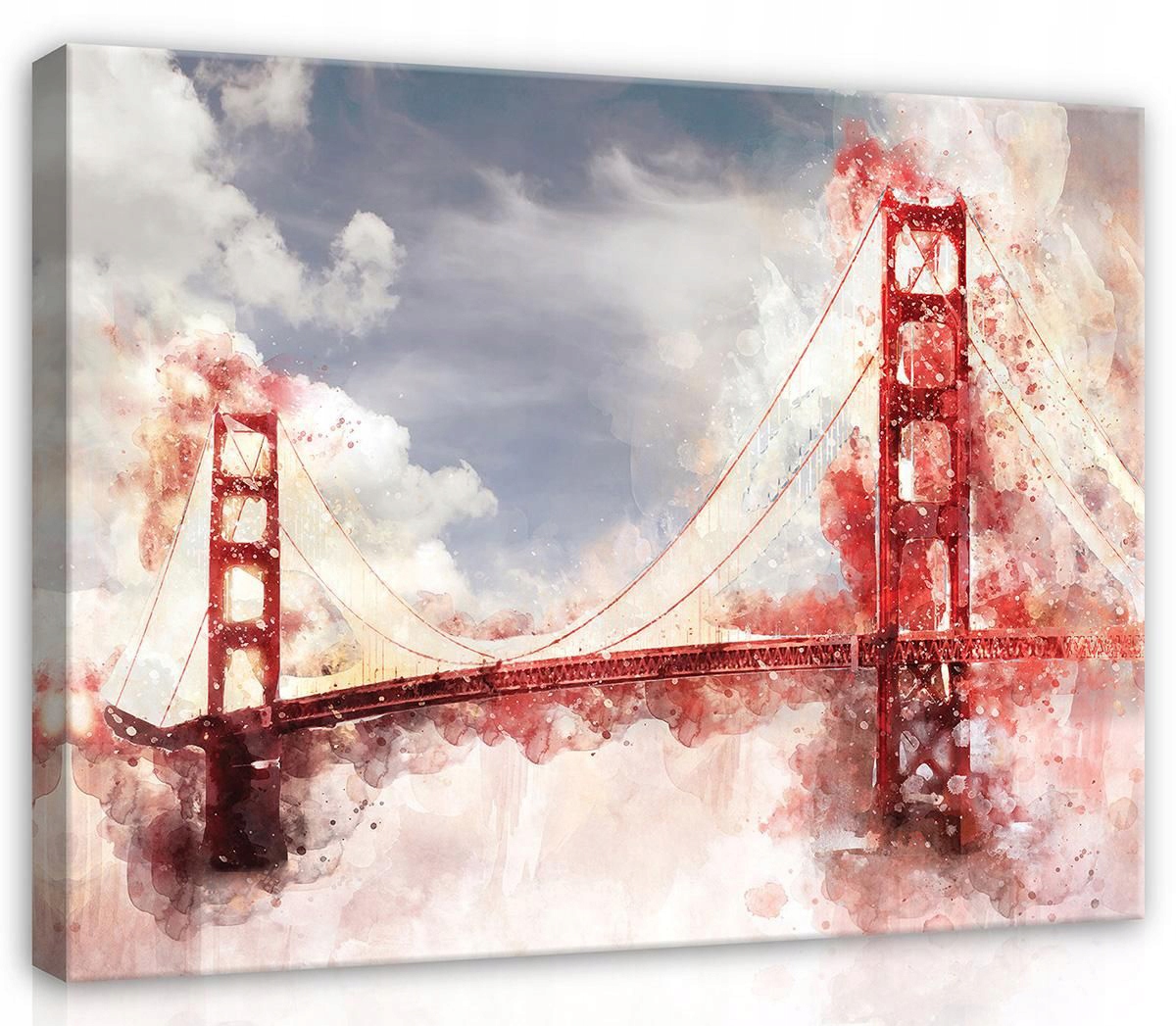 Obraz Na Plátně Canvas 100x75 Most Golden Gate