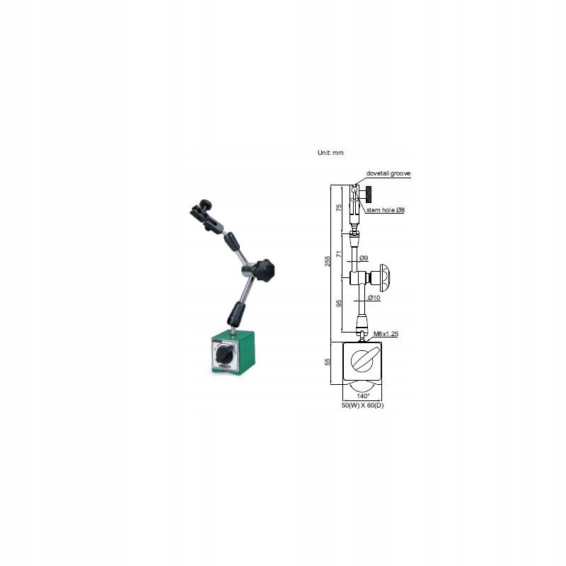 Магнитный штатив для датчика INSIZE (6210-81)