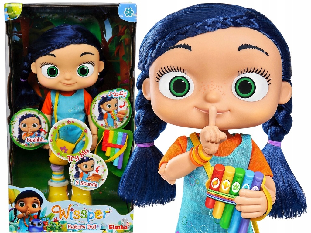 Mówiąca Interaktywna laka Wissper oryginalna Marka Simba