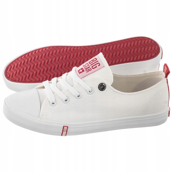 

Buty Damskie Trampki Big Star Białe FF274087
