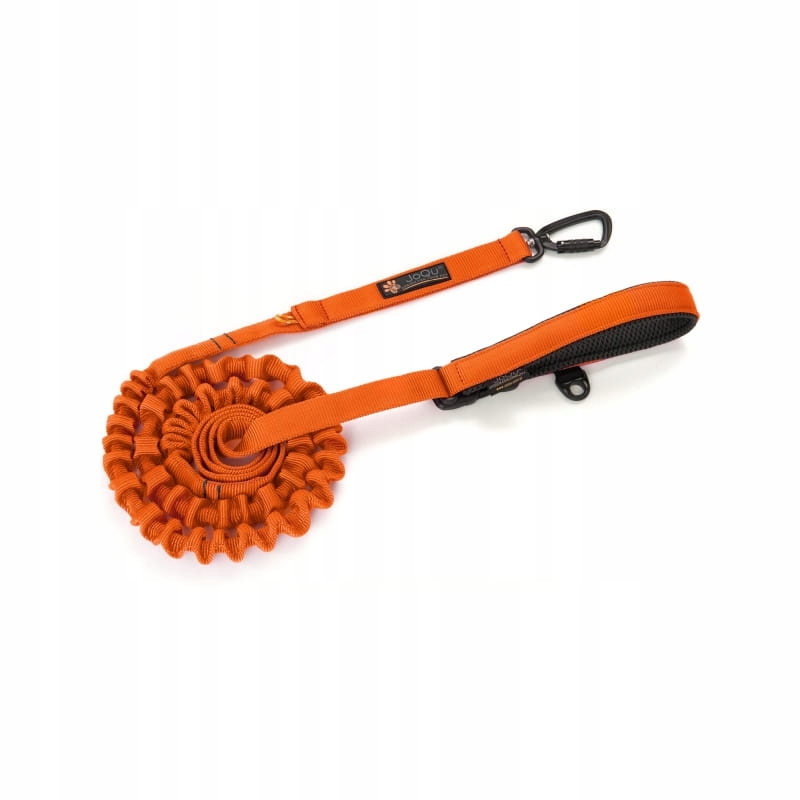 Levně Vodítko pro psa s tlumičem JoQu Ultra Strong Runners oranžová