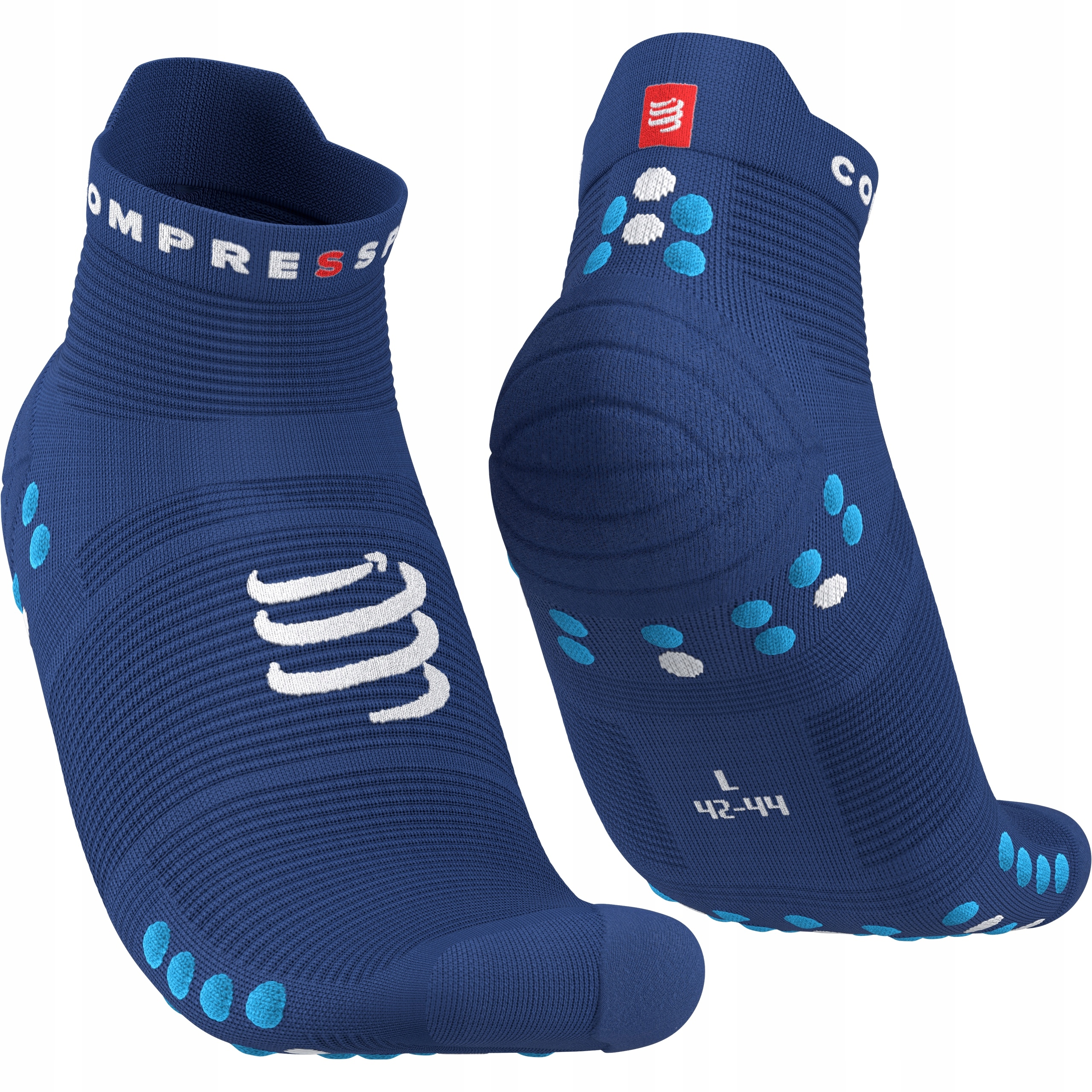 Skarpety Kompresyjne do Biegania Compressport Proracing Socks V4 Run Low T3