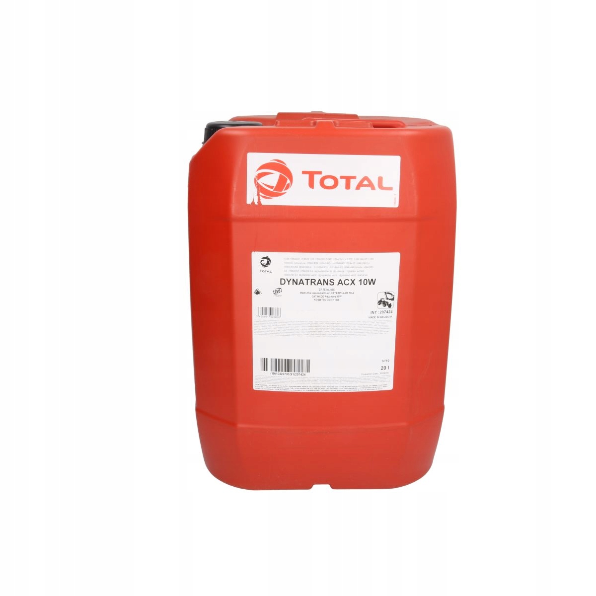 Гидравлическое масло TOTAL DYNATRANS ACX 10W 20L