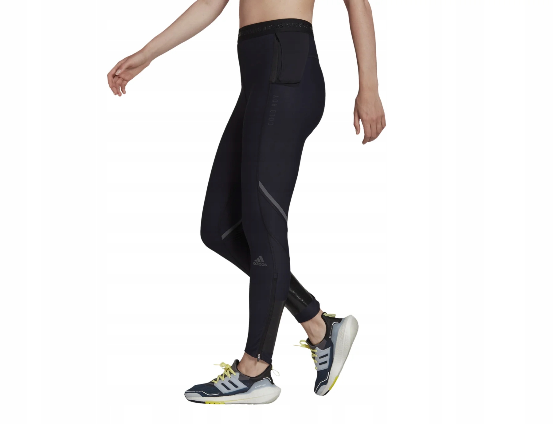 Adidas Czarne Legginsy Kieszenie GT3118 (s)