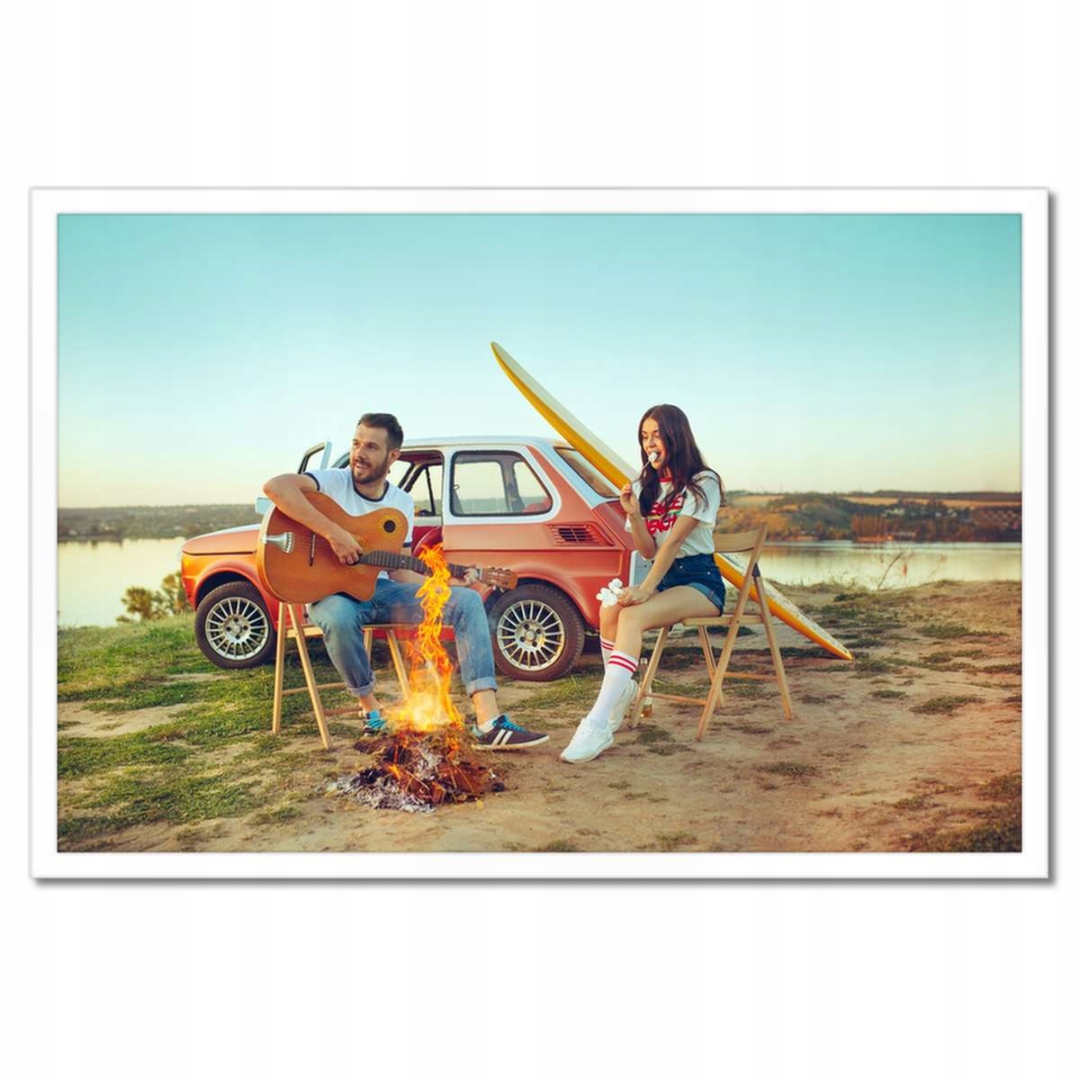 Plakáty v rámu 60x40 Fiat 126p Batole Bublina