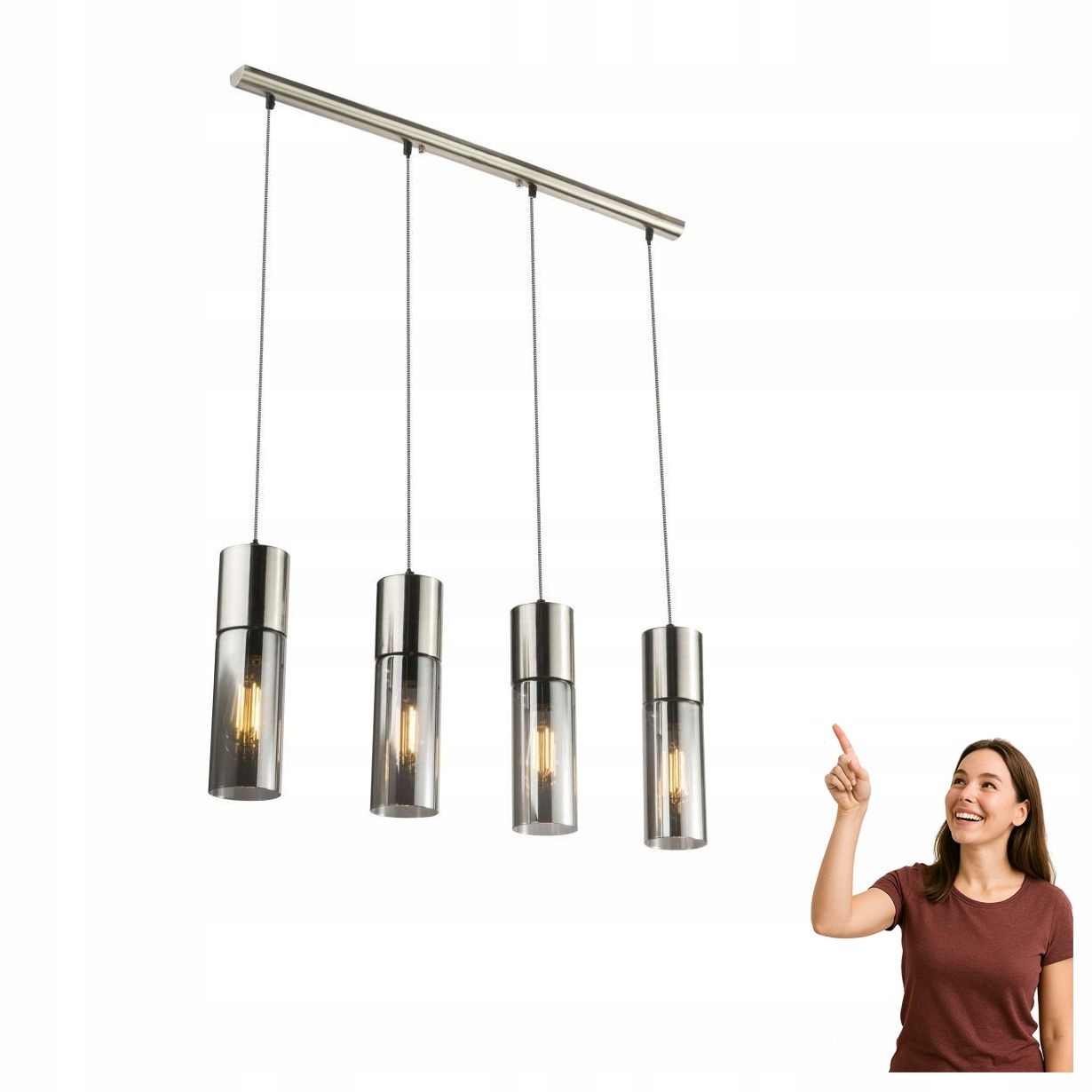 Závesná lampa Annika 21000-4HN Globo