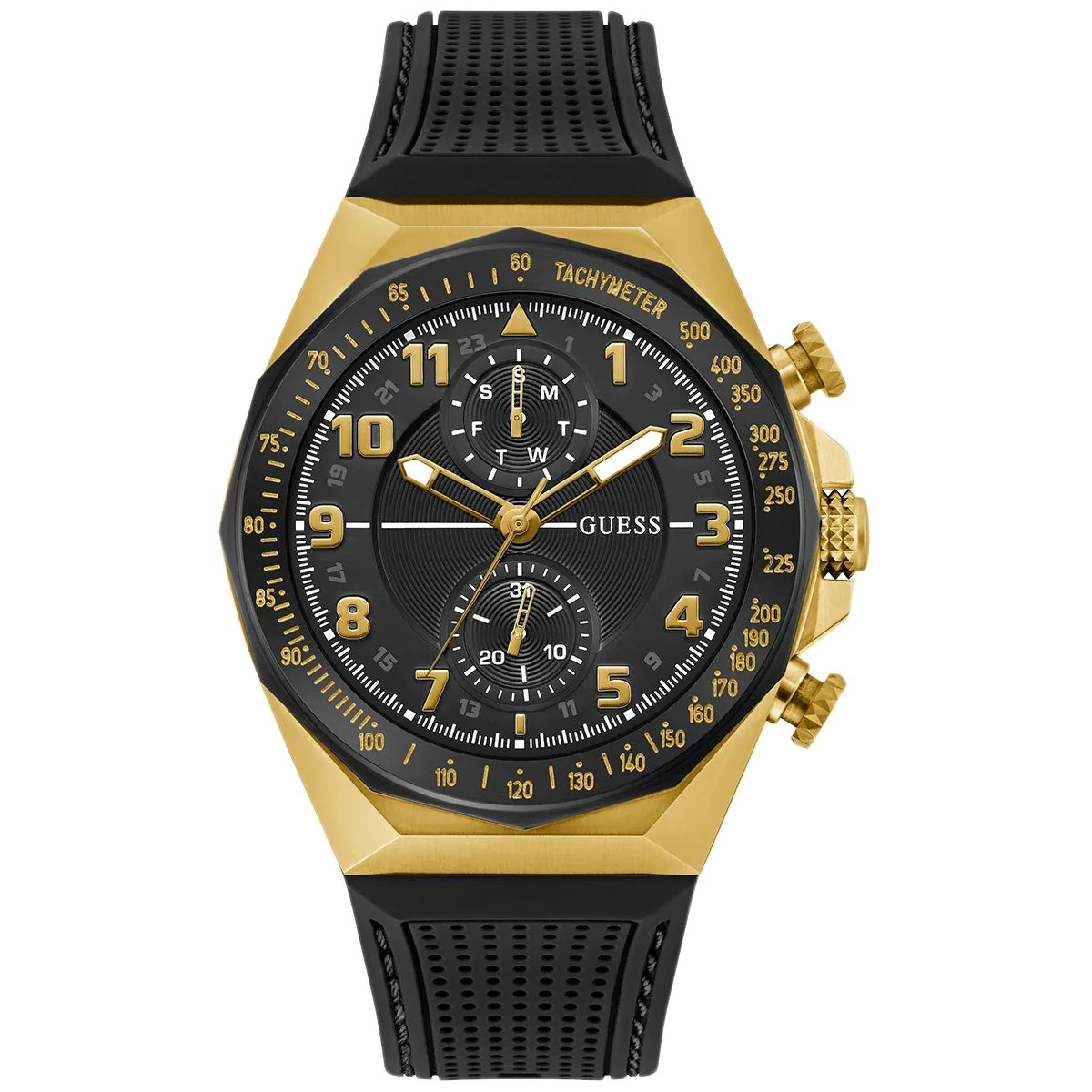 Pánské Hodinky Guess GW0902G1 černé