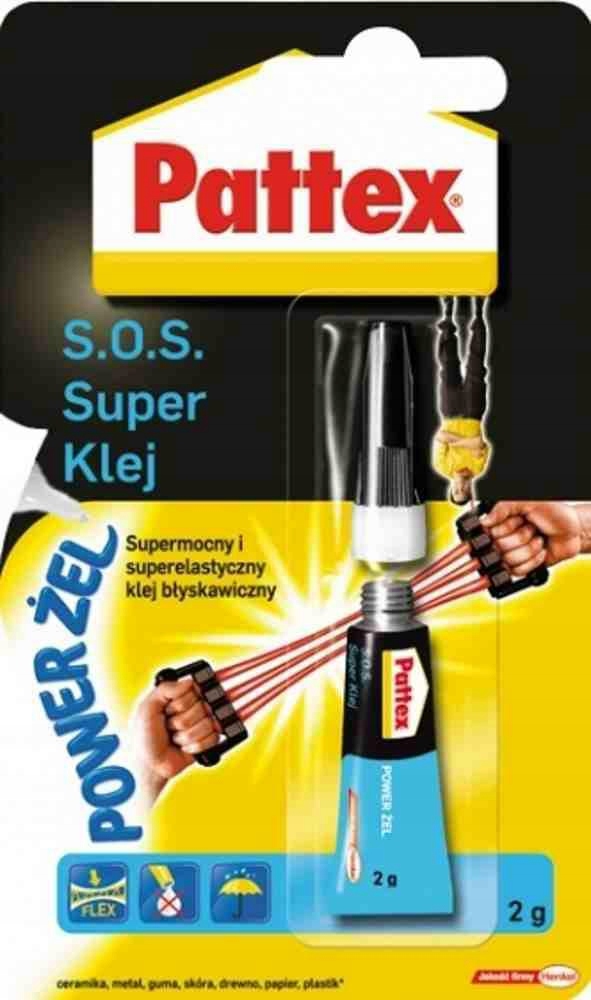 

Pattex s.o.s klej sekundowy power żel 2G