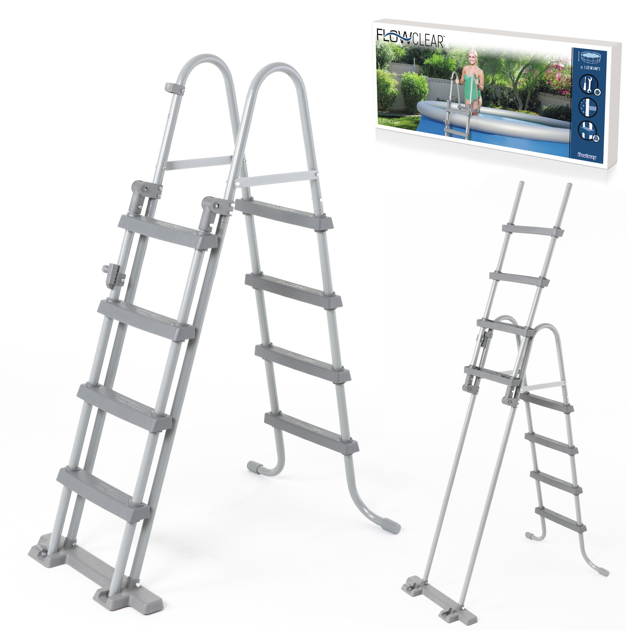 

Bezpieczna Drabinka Do Basenów 122cm Bestway 58331
