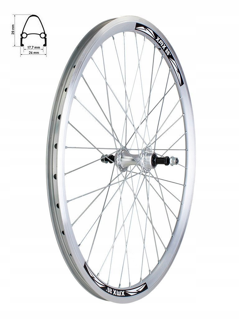 Koło Tylne Na Łożyskach Maszynowych 26"