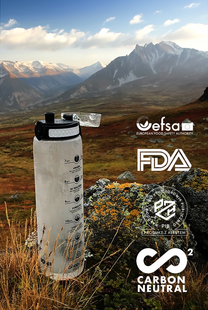 Oryginalna Butelka ION8 na wodę BPA Free 750 ml Rodzaj bidon