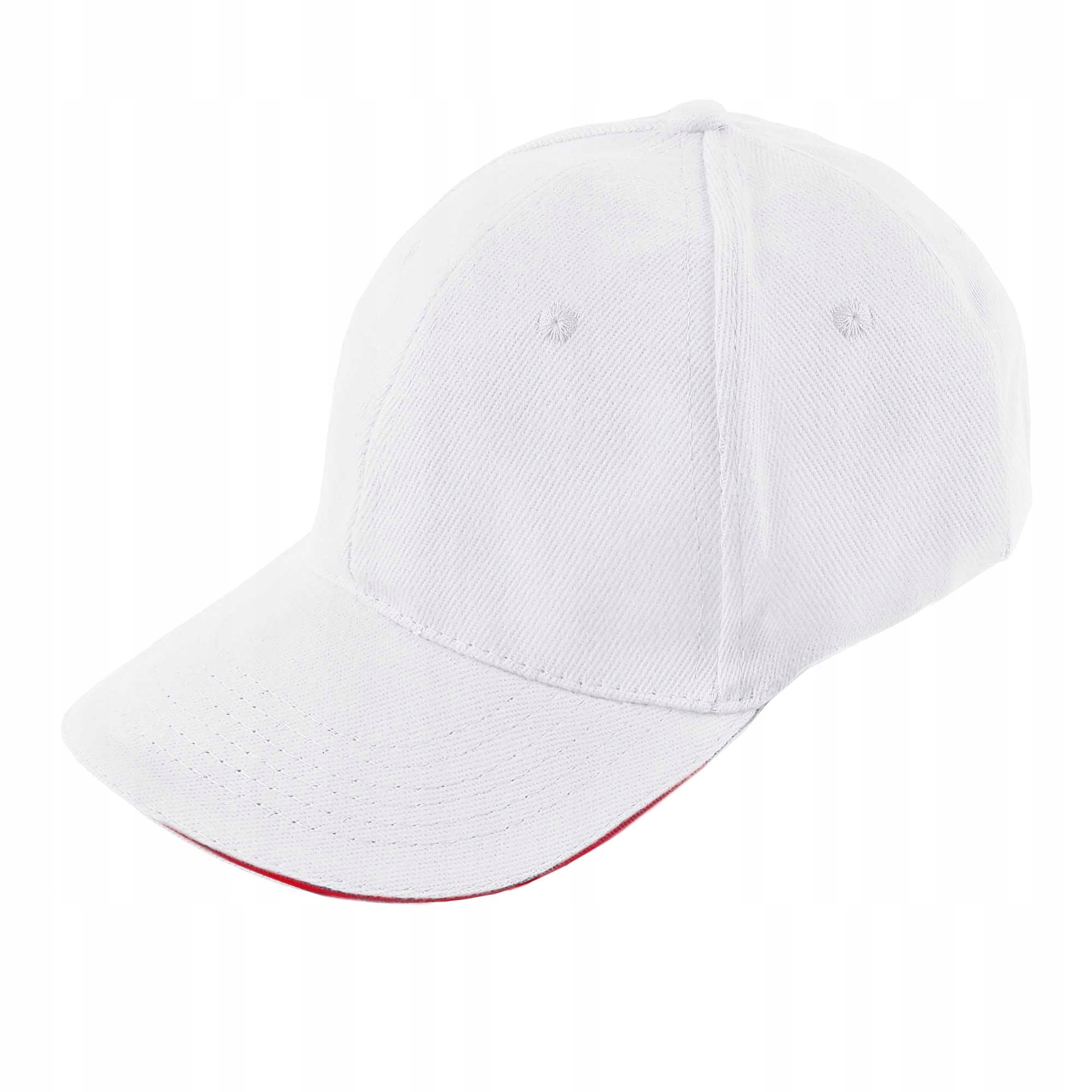 CZAPKA Z DASZKIEM LAHTI BAWEŁNIANA BIAŁA Rozmiar M