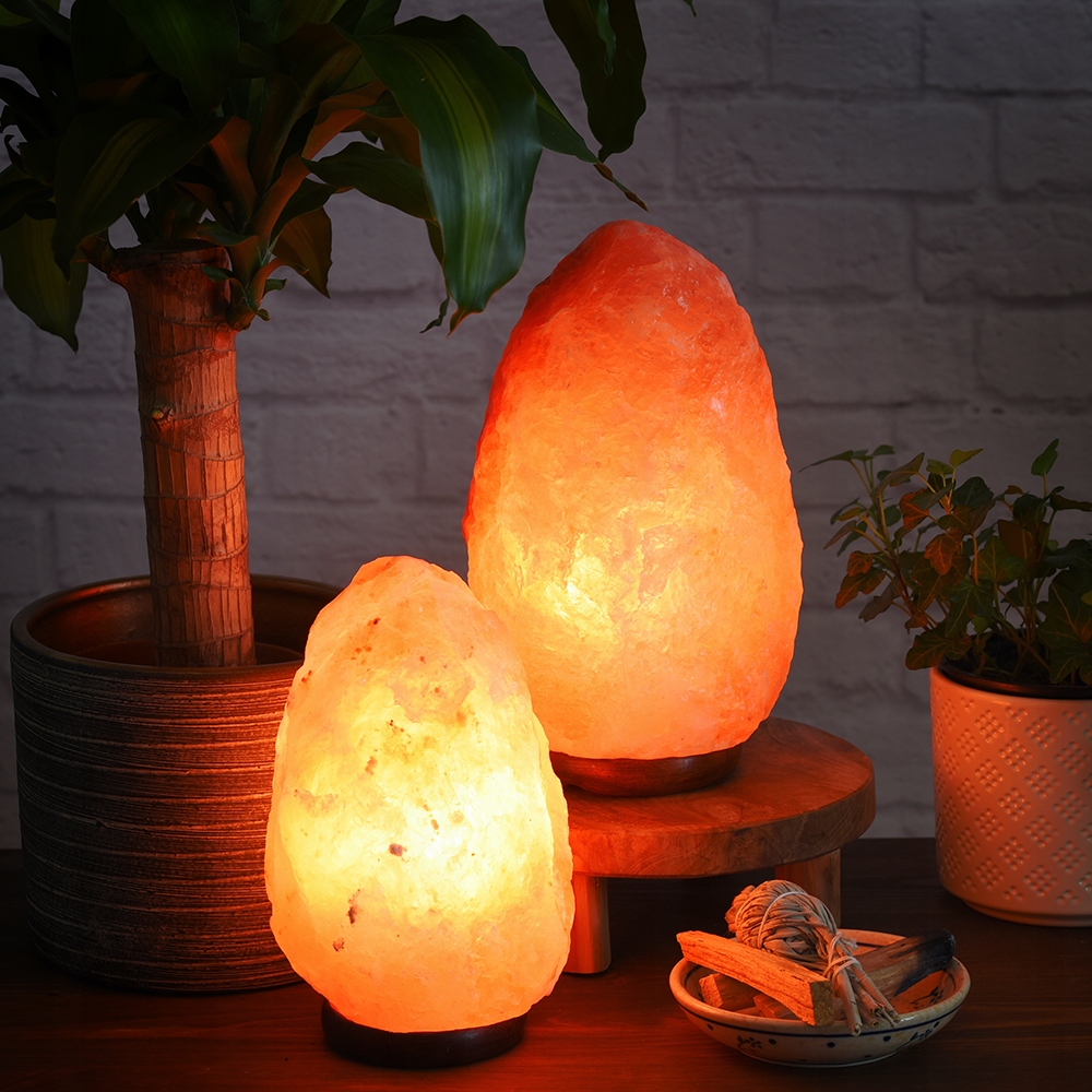 LAMPA Z SOLI HIMALAJSKIEJ 7-10 kg JONIZATOR Zasilanie sieciowe