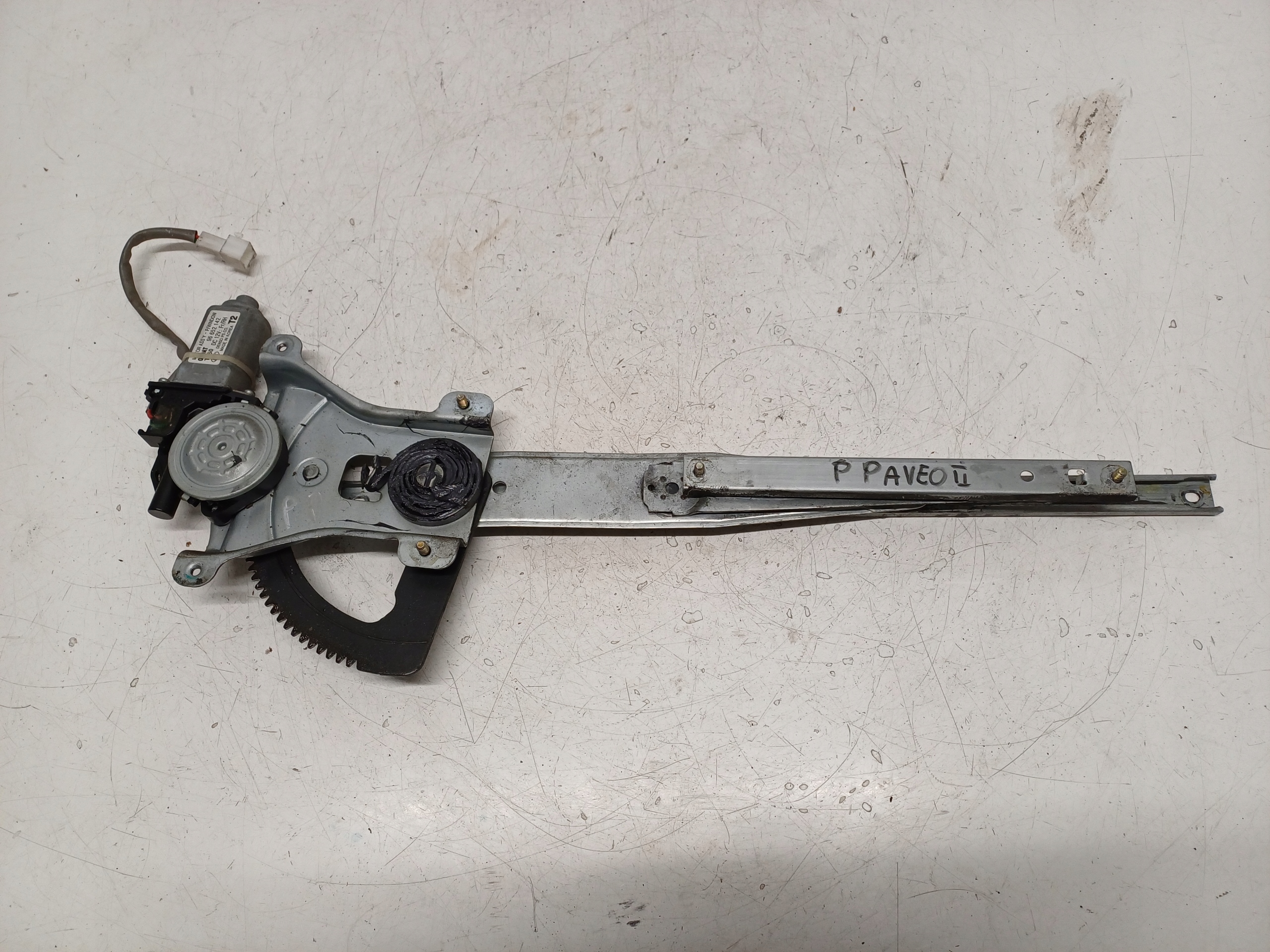 CHEVROLET AVEO II 2 T250 05-11 SEDAN MECHANIZM SZYBY PRAWY PRZÓD