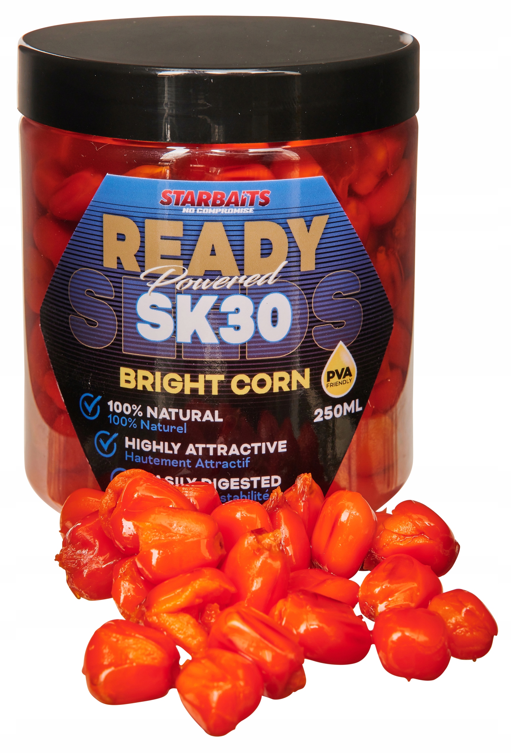 Starbaits Ready Seeds Bright Corn SK30 250ml