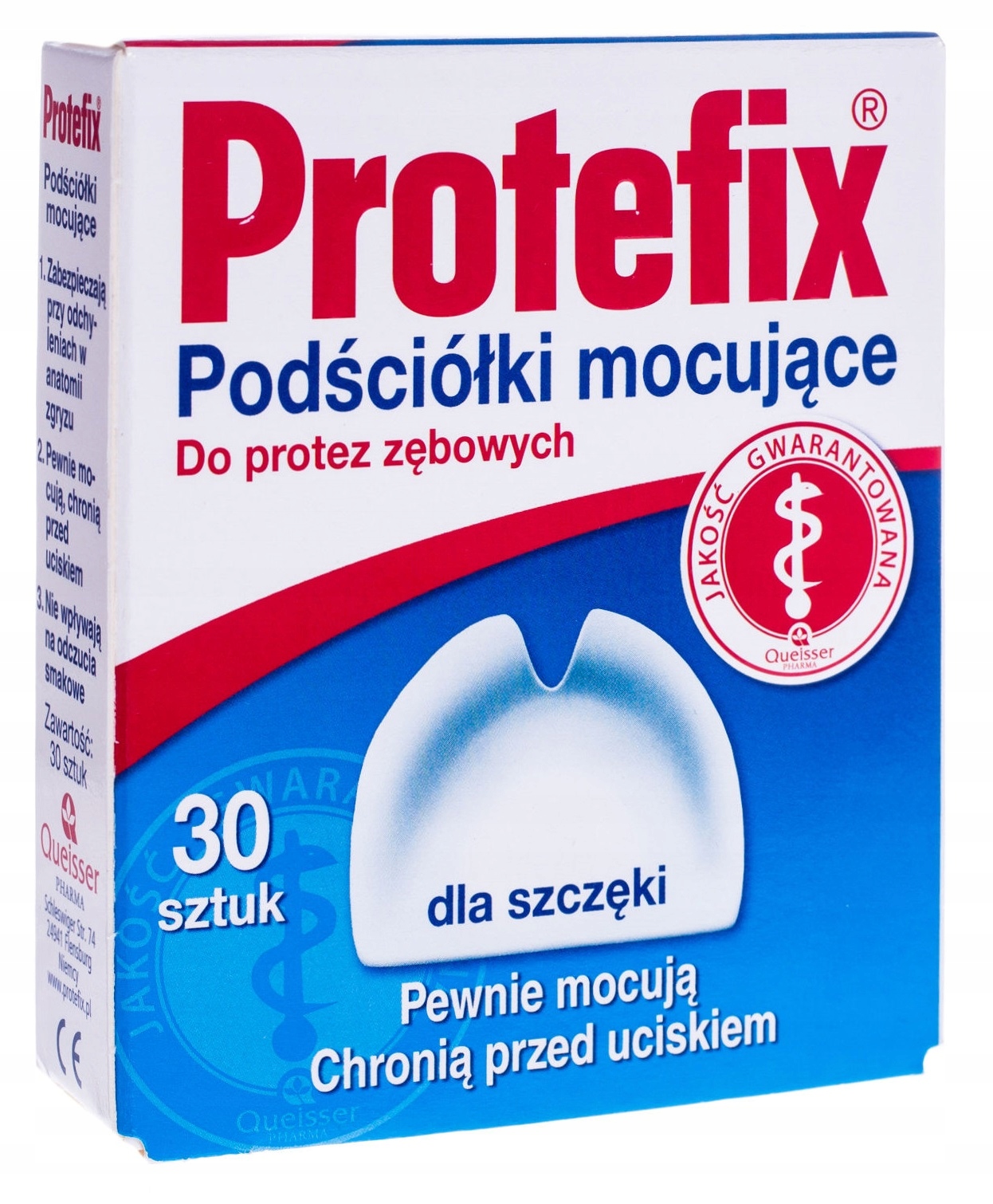 

Protefix, podściółki mocujące do protez zębowych