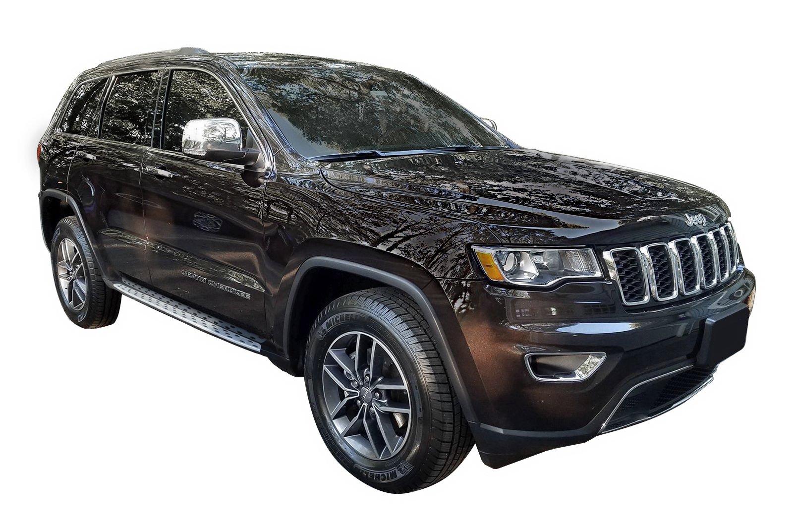 Купить силовые пороги Jeep Grand Cherokee II