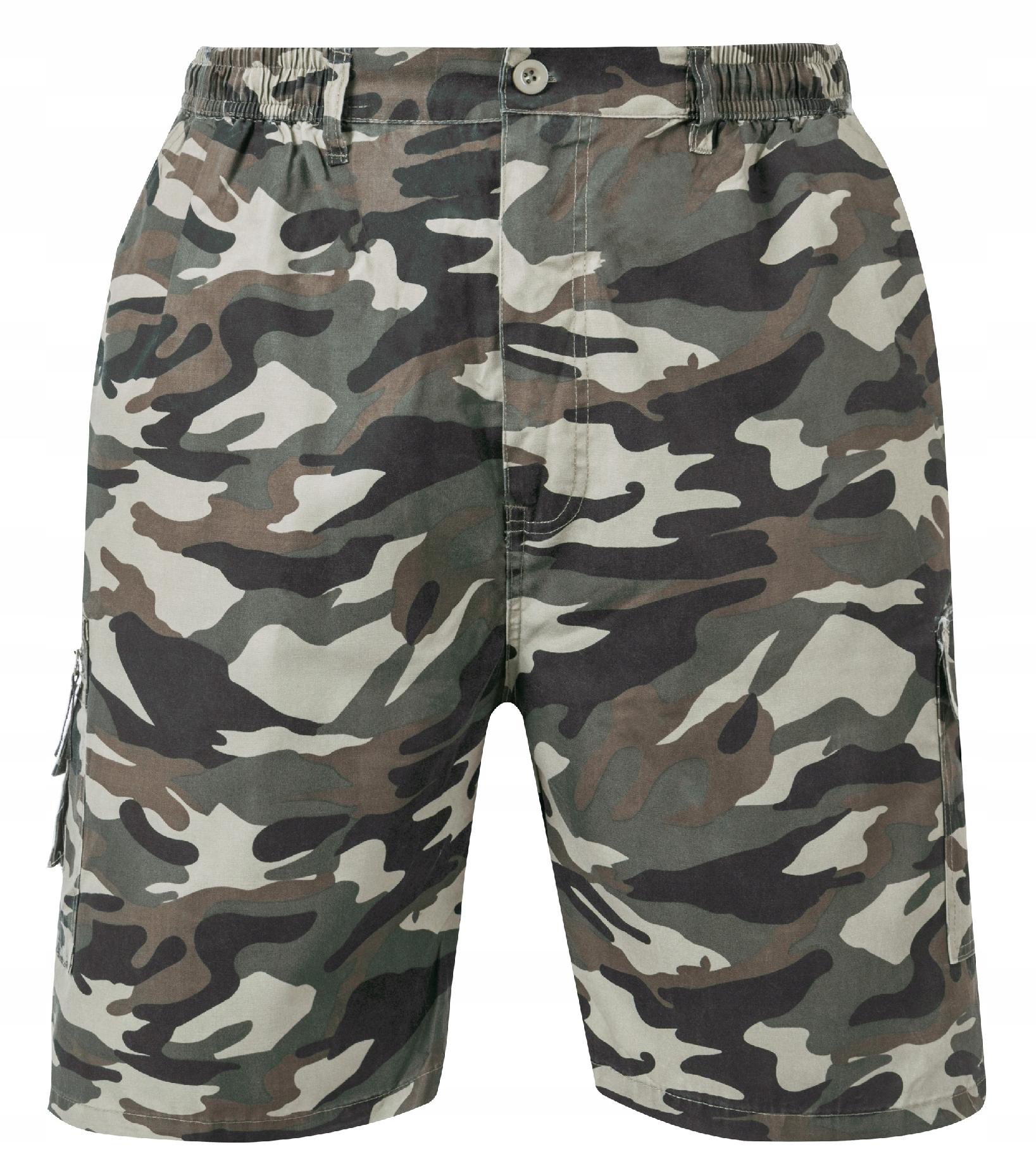 

Krótkie Spodenki Szorty Męskie Moro KW34 4XL wz.03