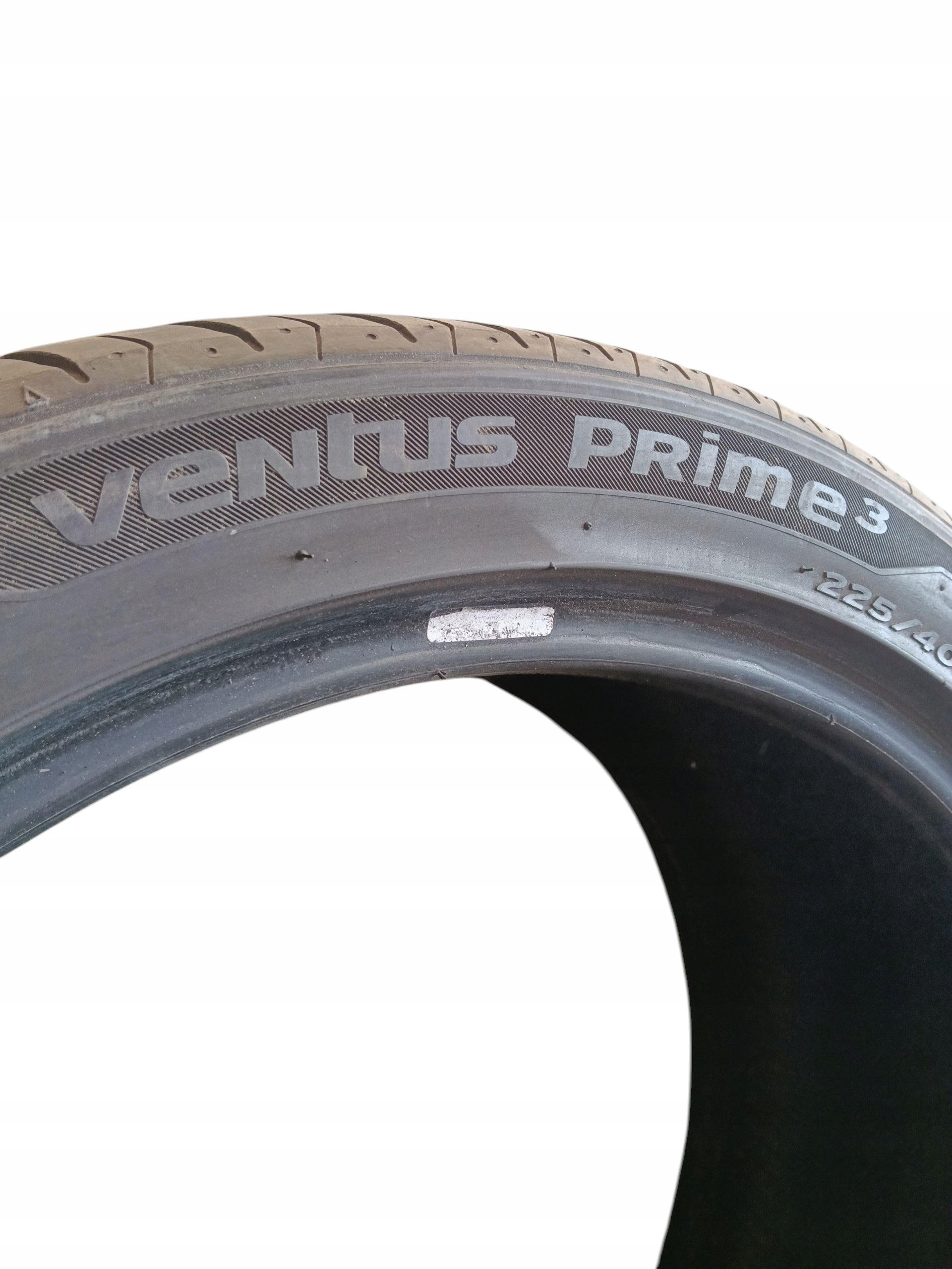 tyres summer 2x Hankook 225/40 R18 Ventus Prime3 17r