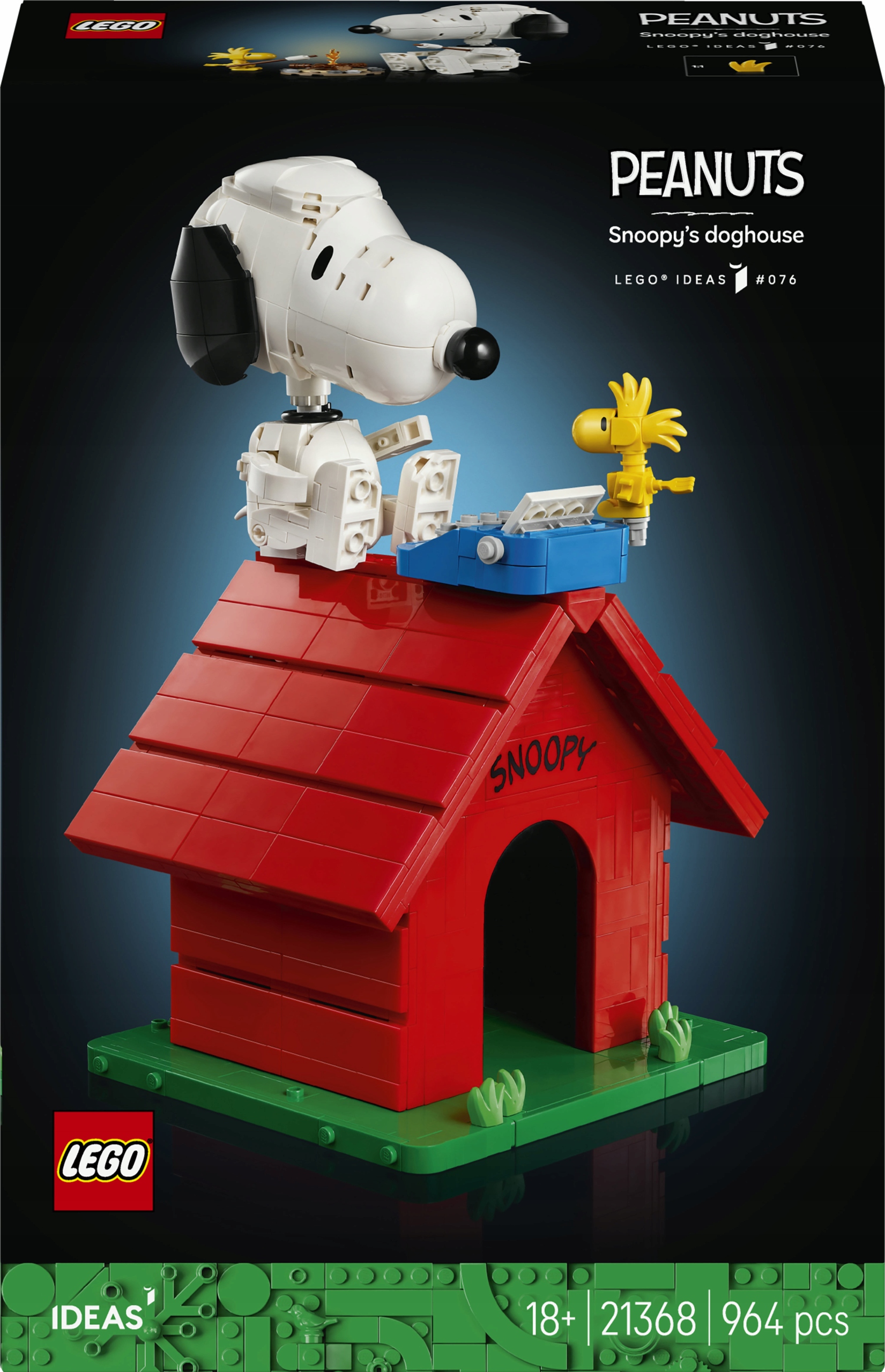 Lego Ideas Fistaszki: Buda Snoopy’ego 21368