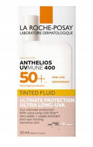 La Roche Anthelios Fluid barwiący SPF50+, 50ml