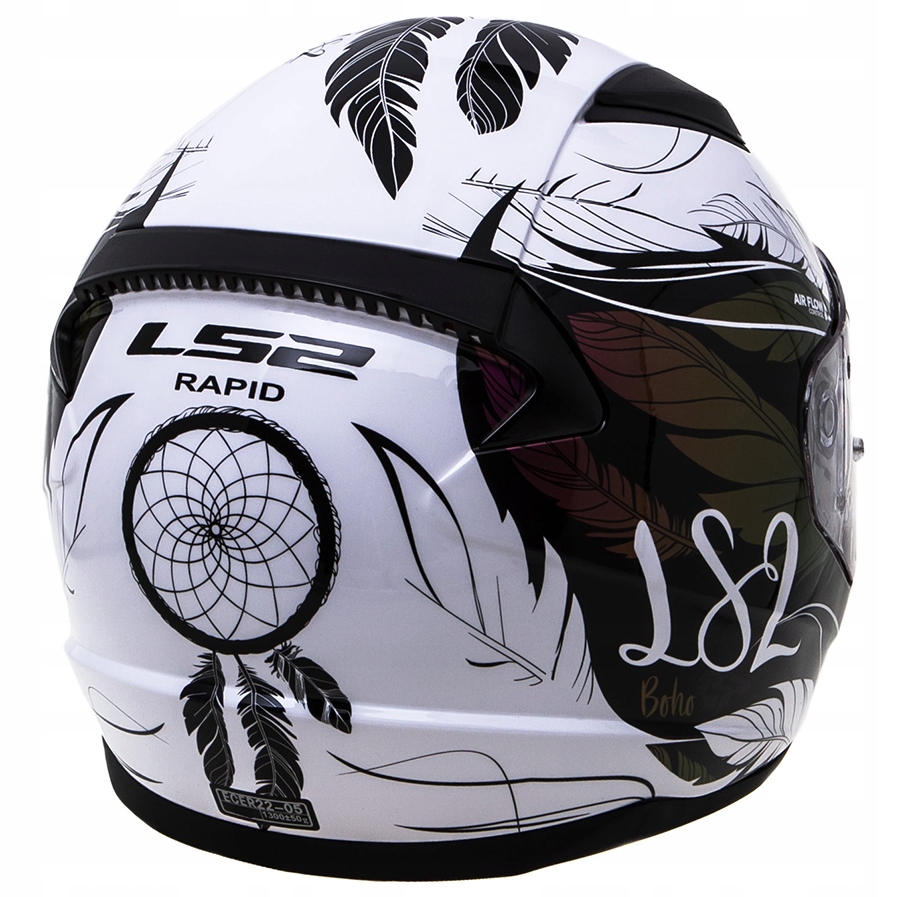 KASK MOTOCYKLOWY LS2 FF353 RAPID BOHO PINK XL Typ Integralne / Pełne