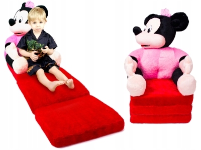 Duża Minnie Disney Krzesło 5W1 Krzesełko 130CM