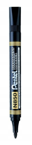 

Marker permanentny Pentel N850 czarny okrągła k.