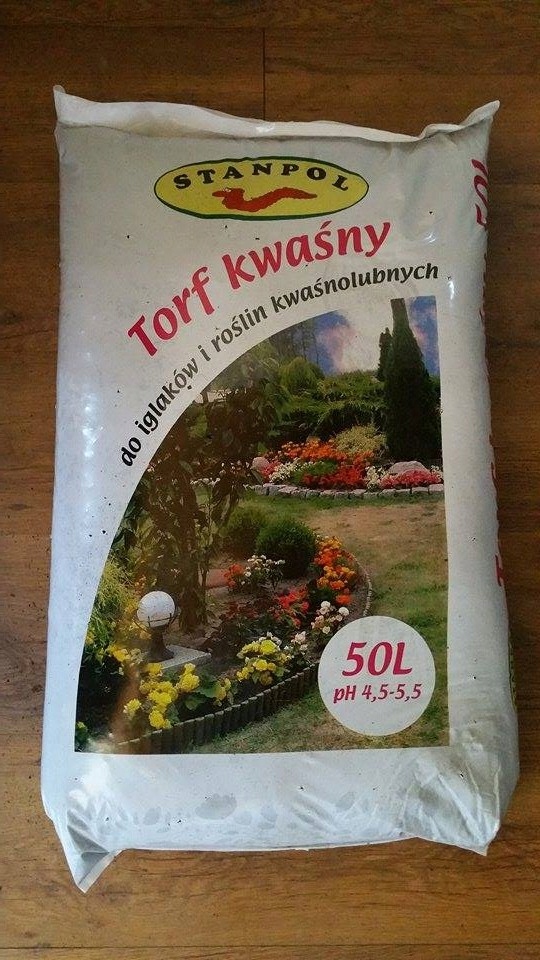 

Torf Kwaśny 50L 1 Szt. pH 4,5 - 5,5 Stanpol