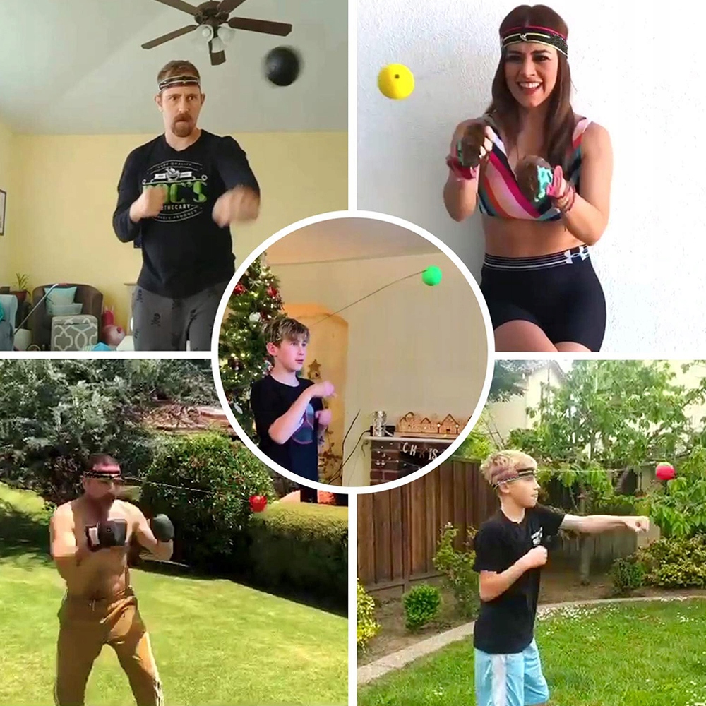 PIŁKA REFLEKSOWA FIGHT REFLEX BALL REFLEKSÓWKA Z TOREBKA Rodzaj inny