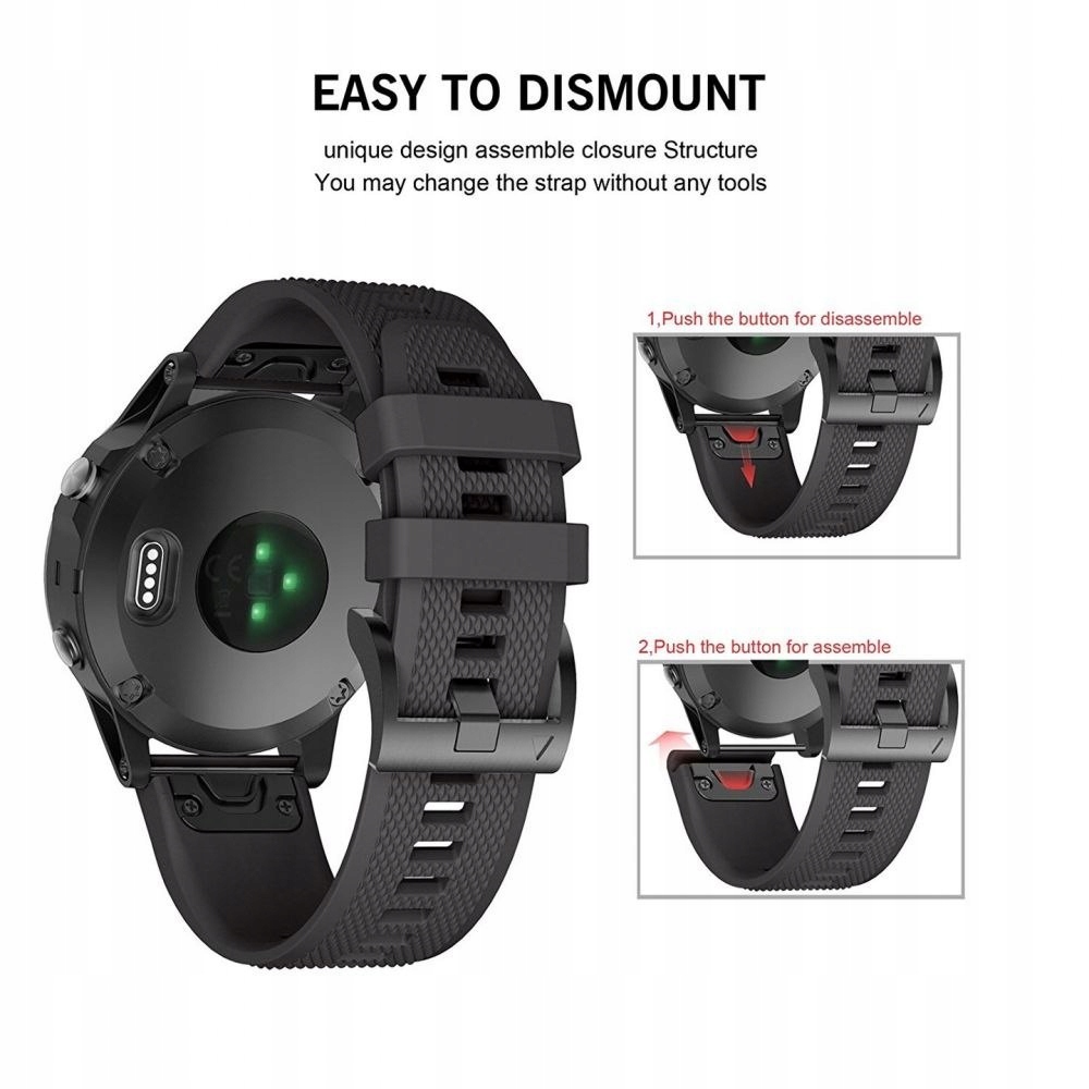 Pasek Smooth Braders do Garmin Fenix 5 / 6 / 6 Pro Producent Inna