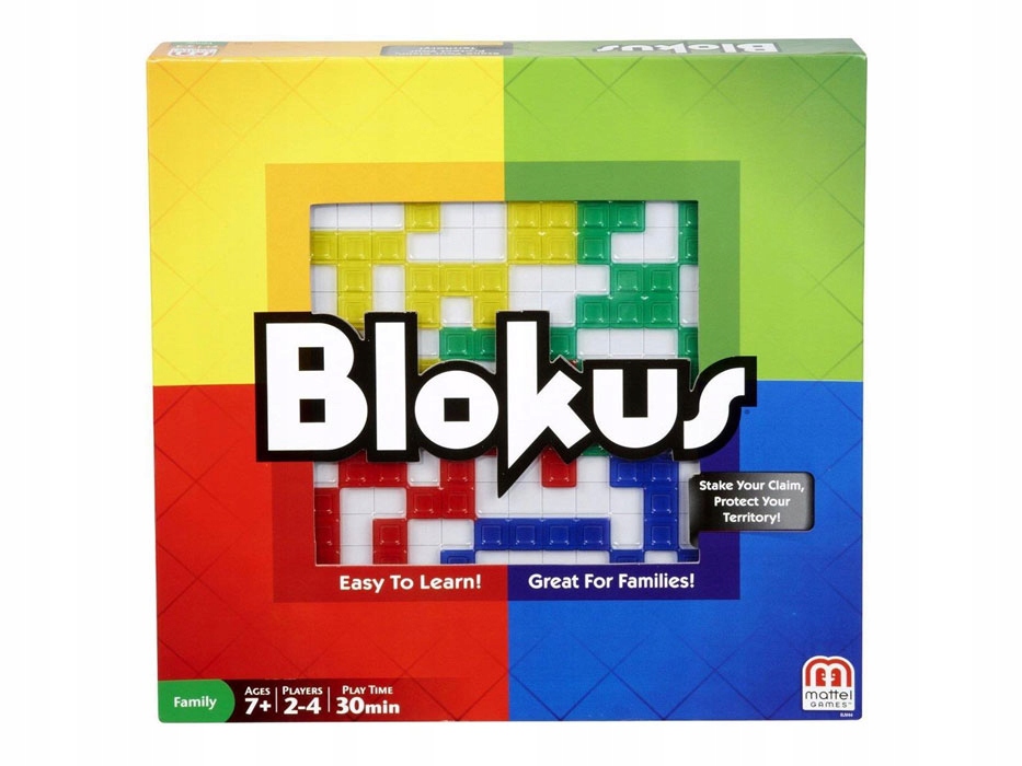 

Mattel Rodzinna Gra Strategiczna Blokus BJV44