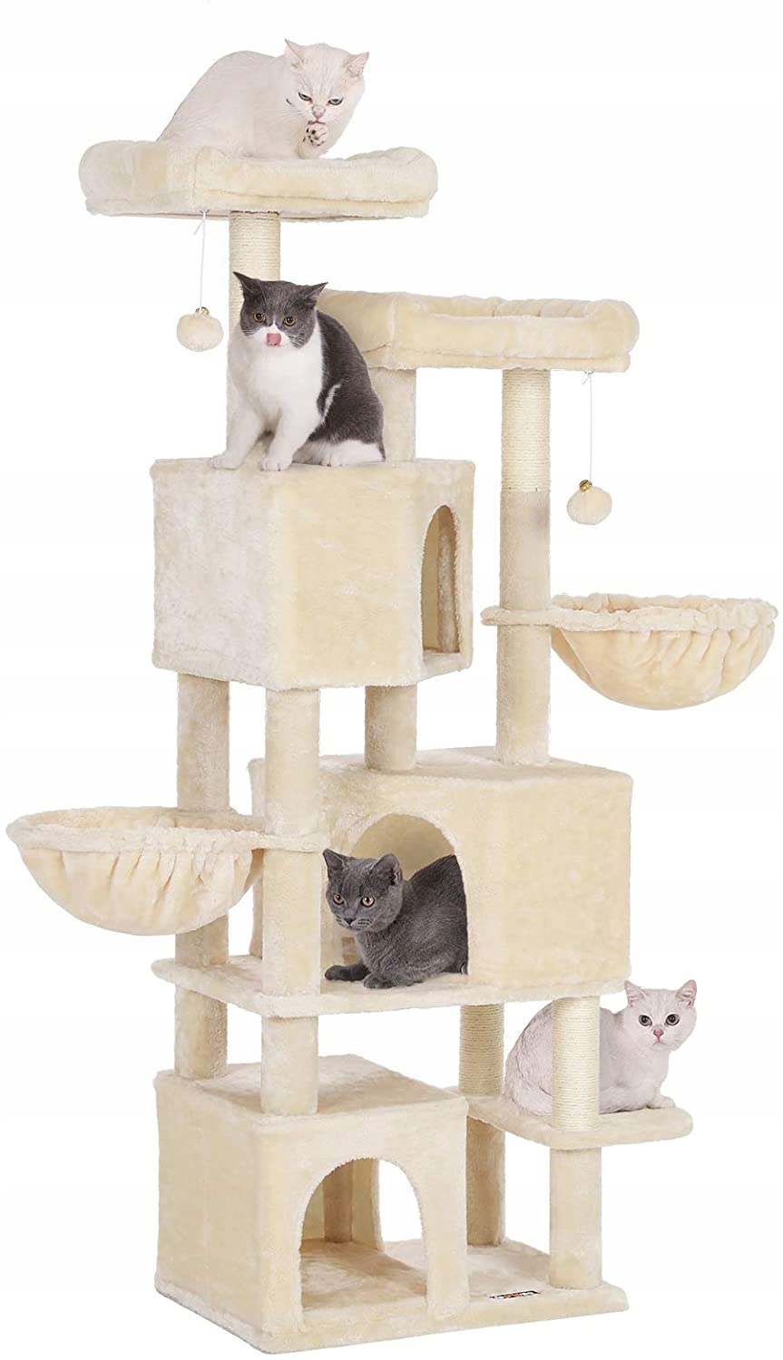 Drapak Dla Kota Domek Budka Drzewo Wieża XXL 164cm