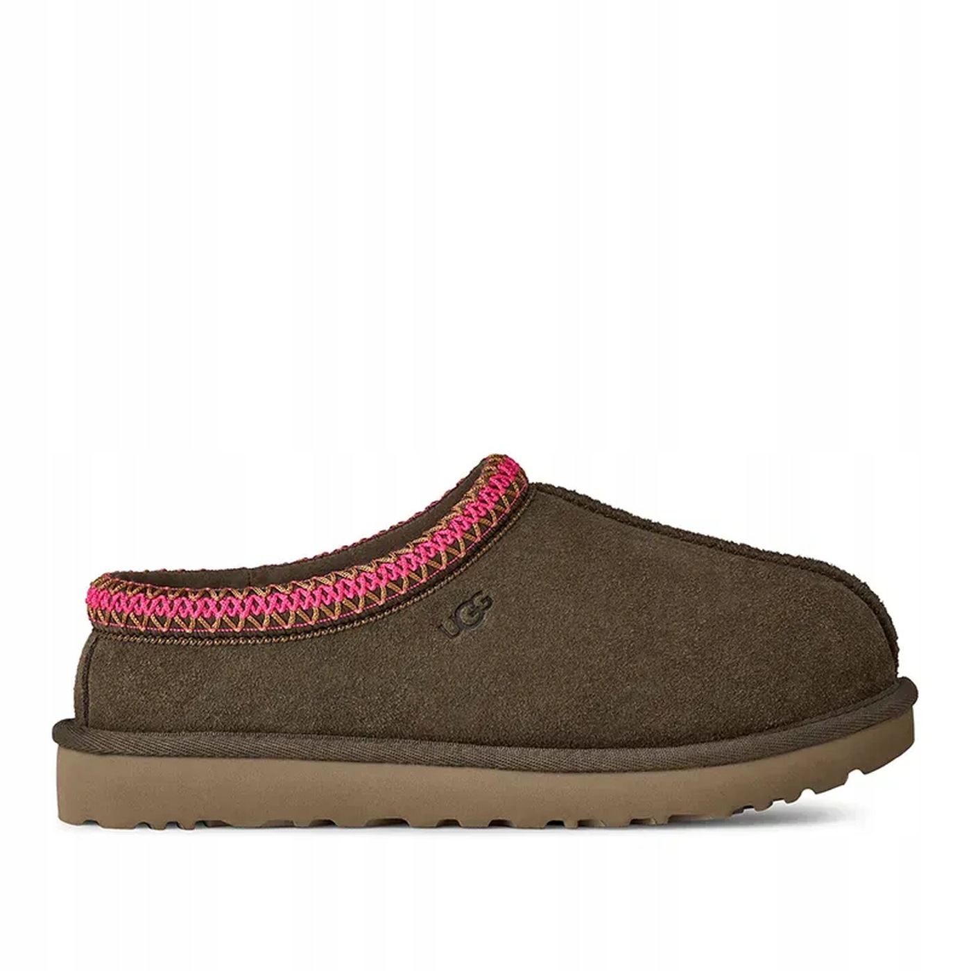 Pantofle Ugg Tasman II Semišová kůže Přírodní Hnědá 40 Guma