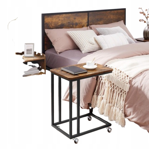 Stolik Przyłóżkowy Na 4 Kółkach Dla Chorego Mobilny Mocny Praktyczny Trwały