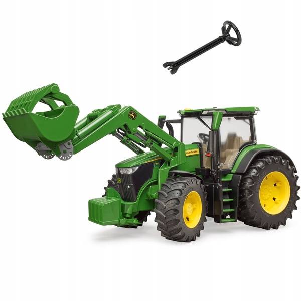 Bruder 03151 Traktor John Deere 7R 350 z ładowaczem Płeć chłopcy dziewczynki