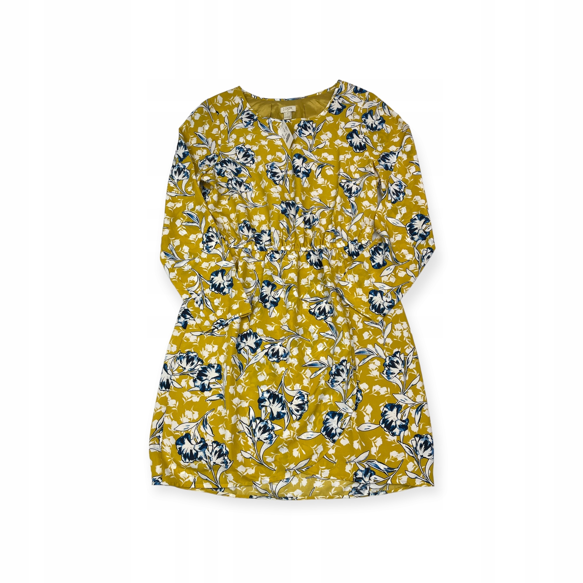 Šaty s květinami a dlouhým rukávem J. Crew S