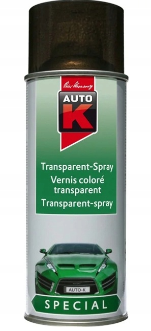 Auto-k Lakier Do Lamp Czarny Transparentny 400 ML Spray