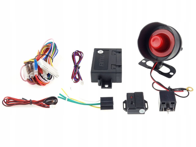 Alarm samochodowy syrena 15W 2 wodoszczelne piloty EAN (GTIN) 5901583305832