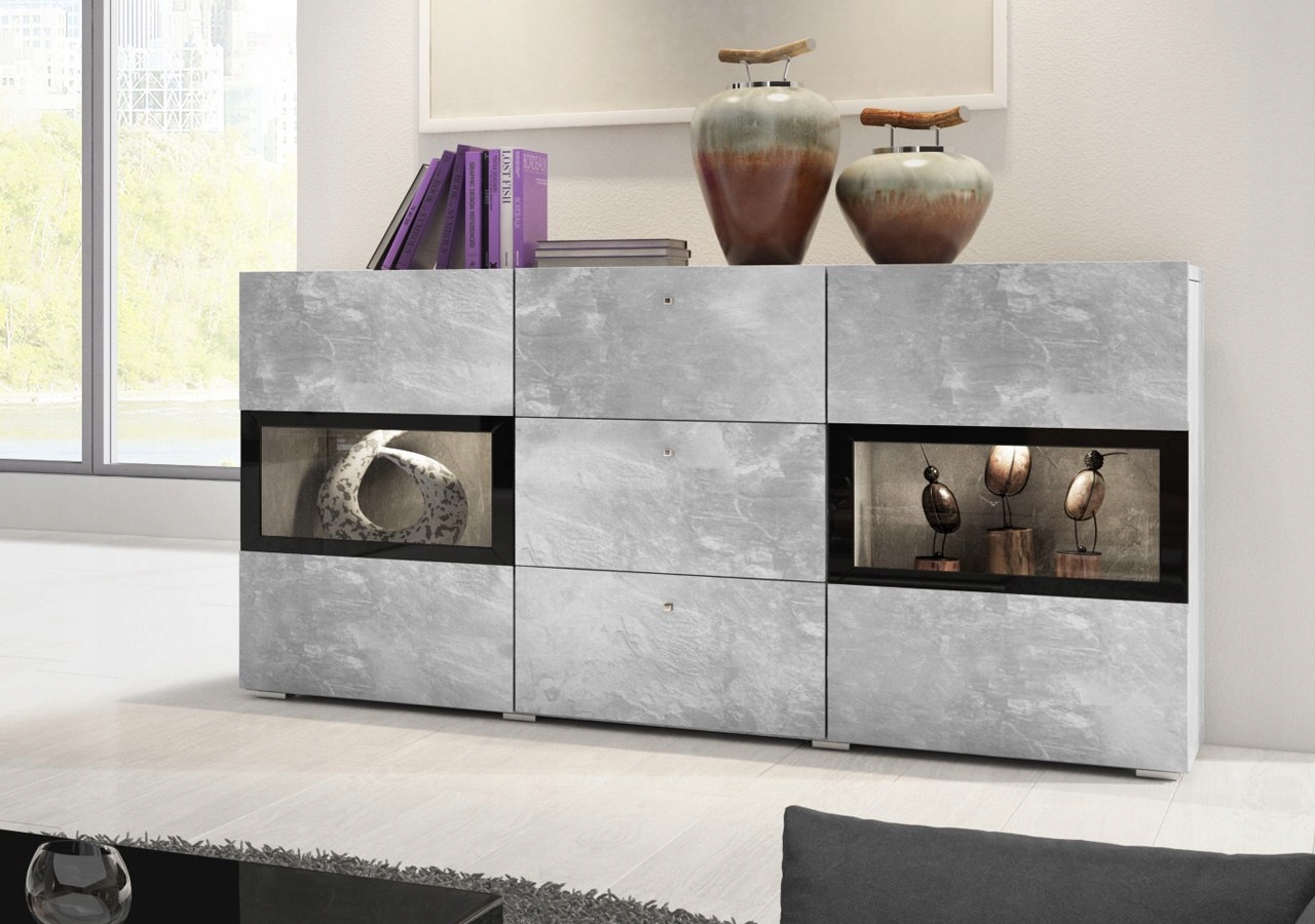 

Komoda Baros beton jasny