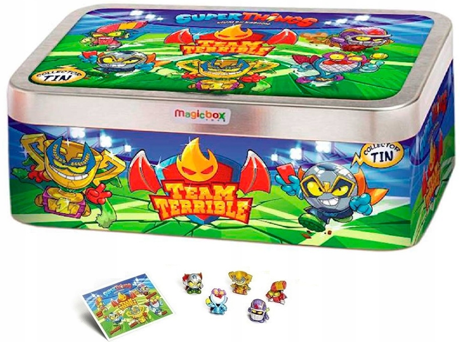 

Zings 8 Things Metalowa Puszka 5 Figurek