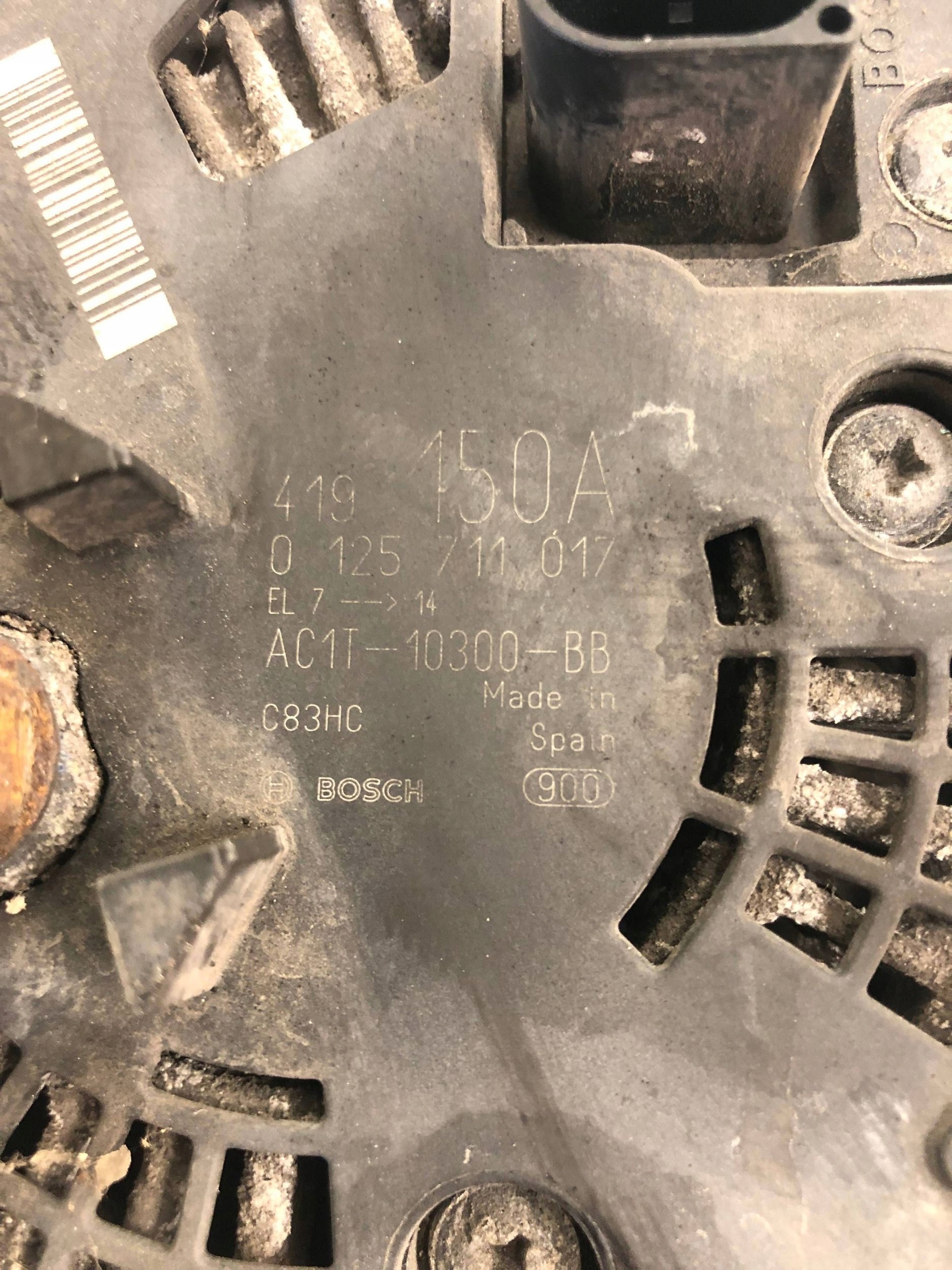 alternator 2.2 FORD TRANSIT MK7 AC1T-10300-BB