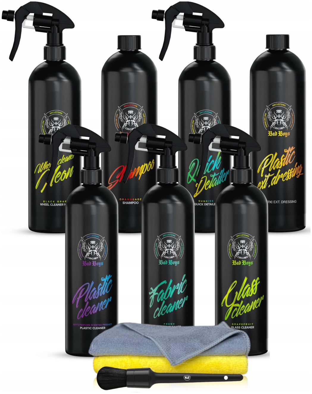 RR Customs RRC Bad Boys Mega Zestaw Kosmetyków Do Auta Detailing Prezent