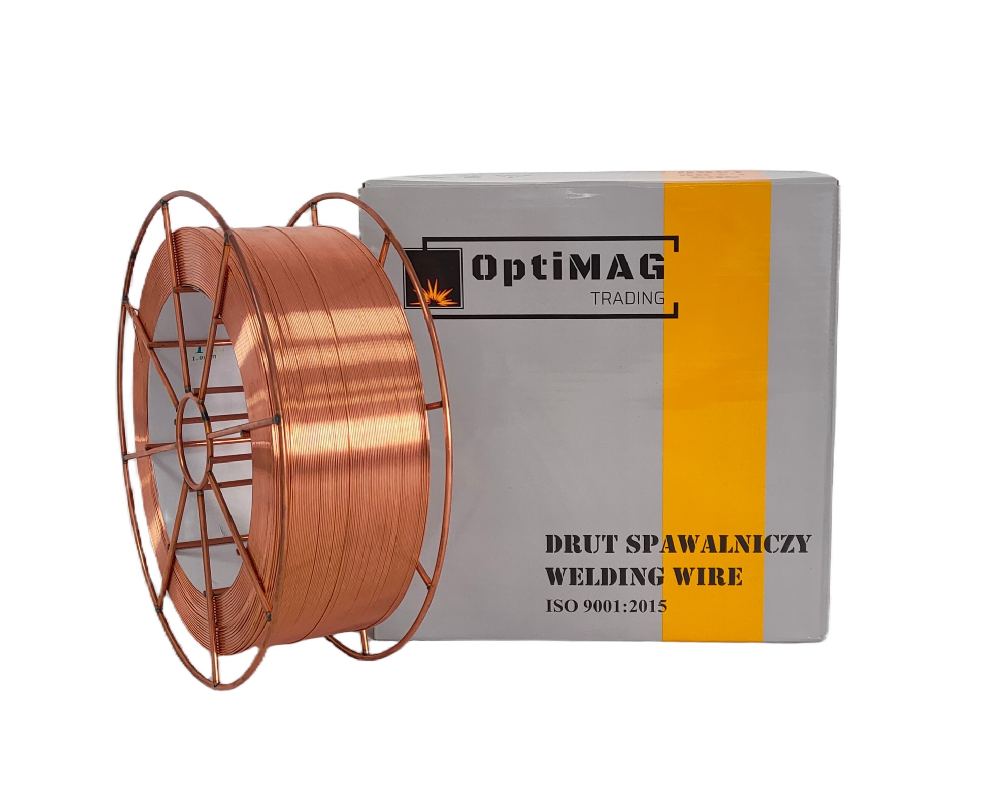 Drut spawalniczy OptiMAG SG2 fi 0,8mm 15kg Mig Mag Premium