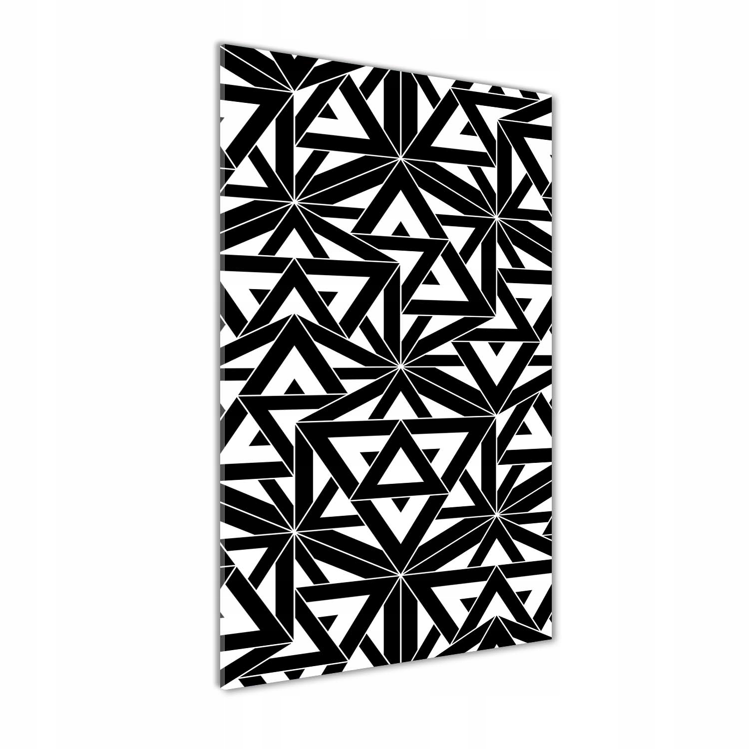 Skleněný obraz vertikální Geometrické pozadí 60x120