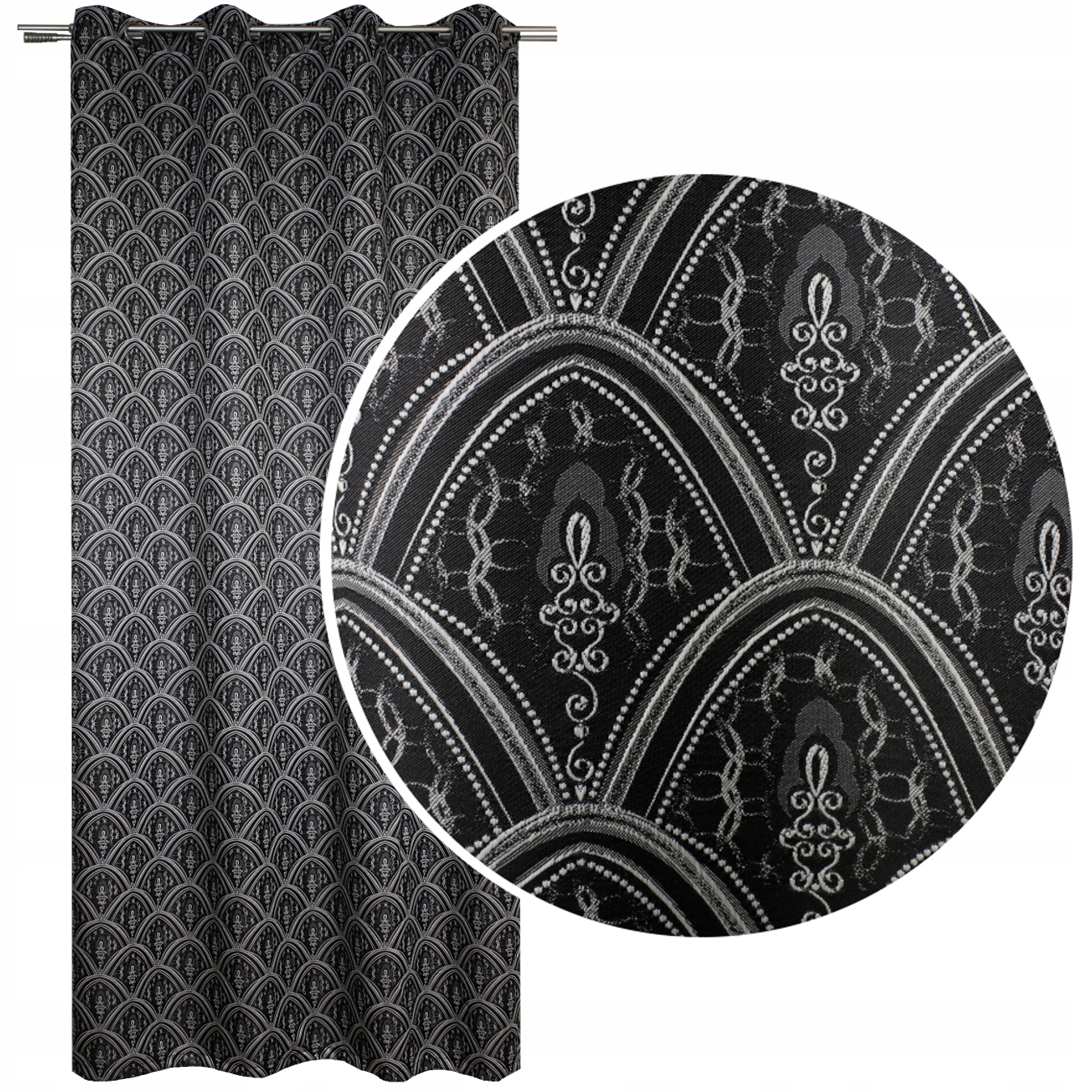 Hotový závěs oka Záclony Premium 145x250