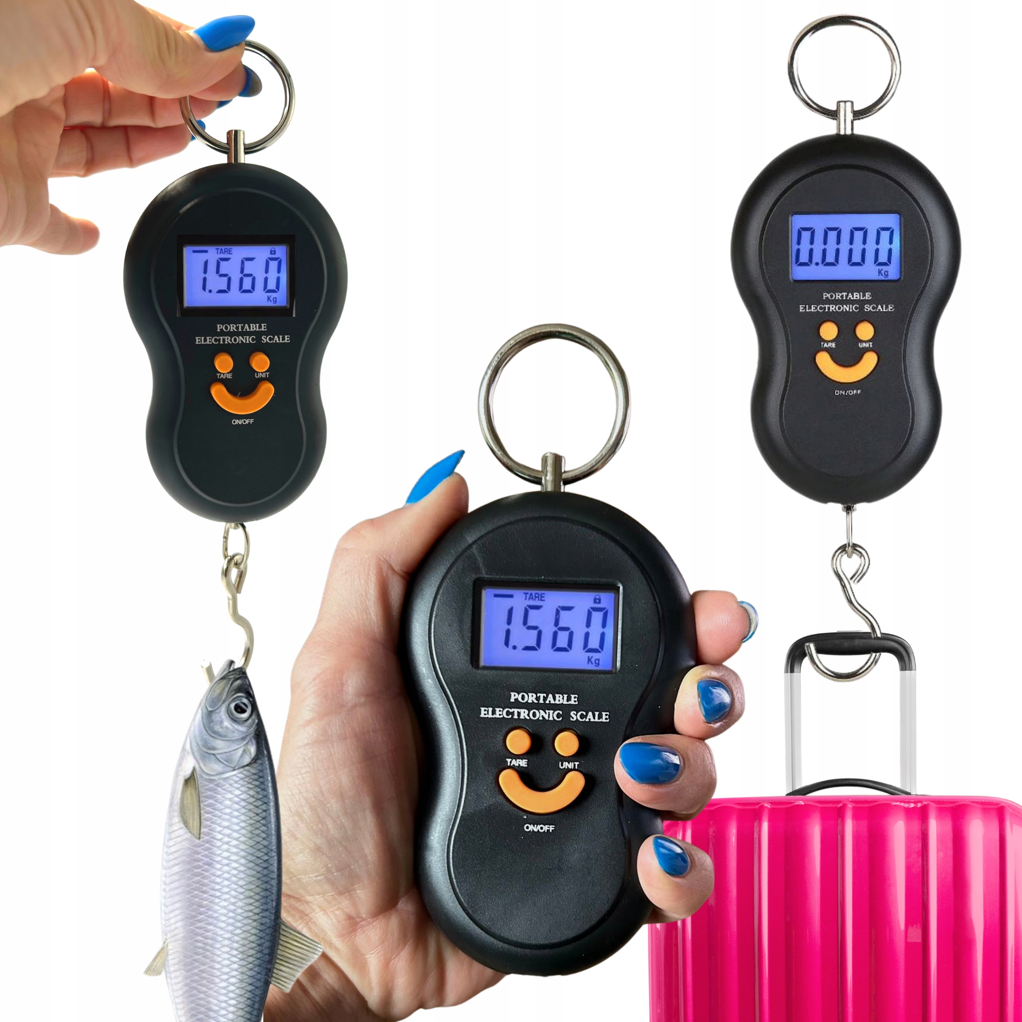 

Waga Hakowa Elektroniczna Wędkarska Bagażowa 50KG